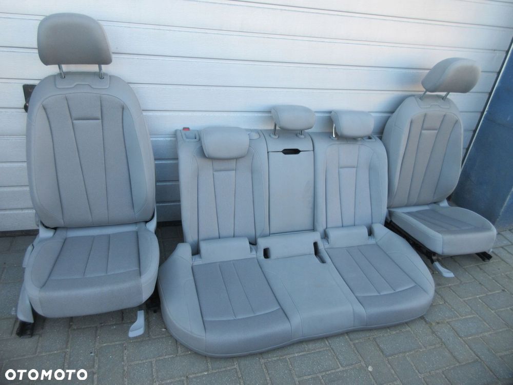 audi a4 b9 8w fotele fotel kanapa kompletne materiałowe kombi - 1