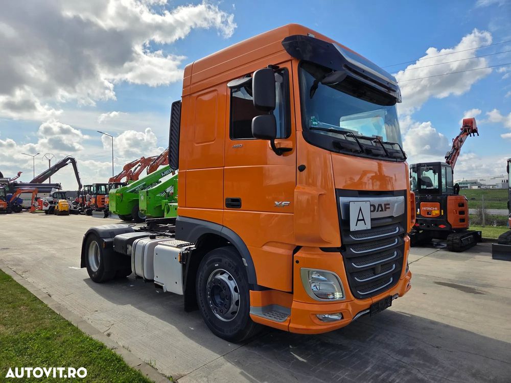 DAF XF530, 2020, 544.645km, KIT BASCULARE, cutie AUTOMATA+RETARDER 6 trepte, FRIGIDER, aer cond STATIONARE, Anvelope 80% ok, 480CP euro 6, - 1