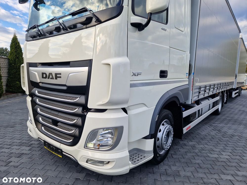 DAF XF 480 SSC E6 / TANDEM / 2x 7.7m / 120M3 / KLIMA POSTOJOWA / POLSKI SALON - 9