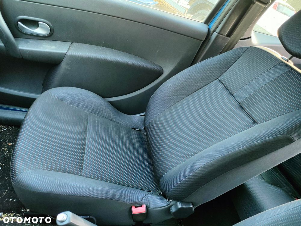 RENAULT CLIO III 3 05- 3D FOTEL FOTELE KOMPLET LEWY PRAWY KANAPA - 3