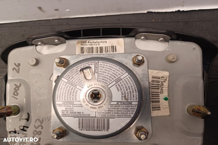 Airbag volan / sofer 61305245D 61305245D Skoda Fabia 6Y [facelift] [2 - 4