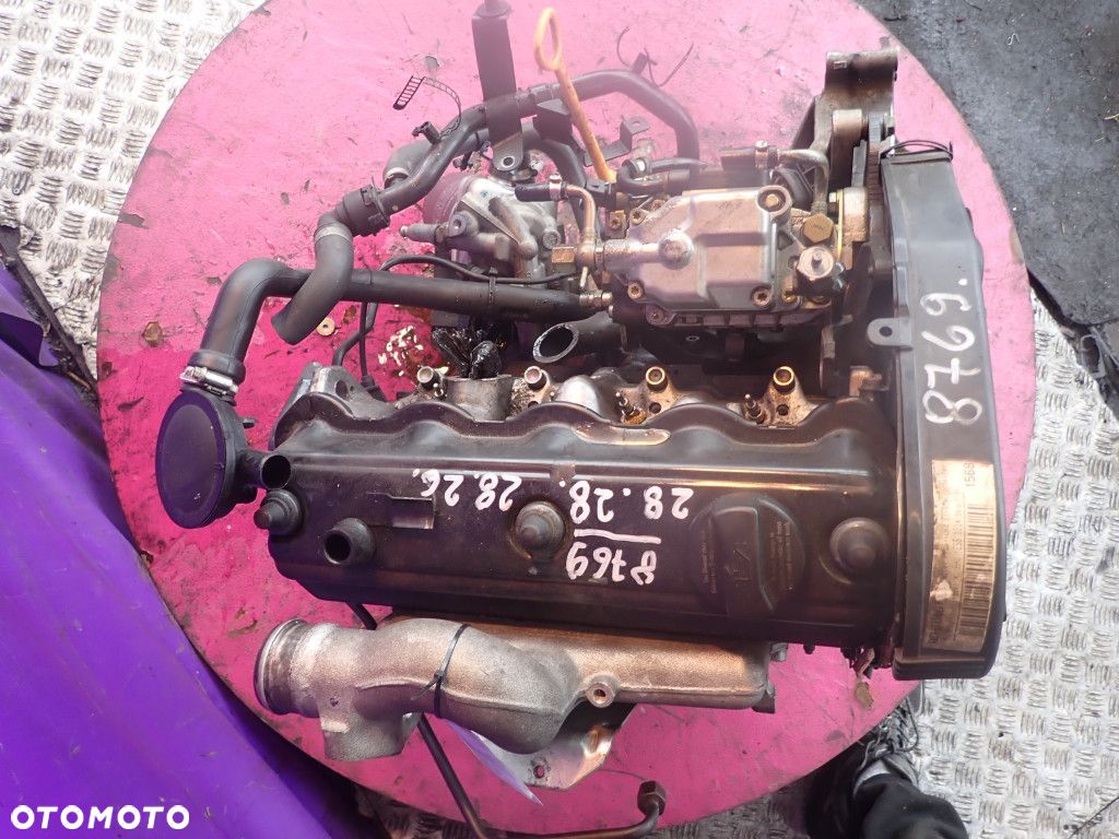 AUDI A4 B5 1,9TDI 90KM AHU SILNIK + POMPA TEST POMIAR KOMPRESJI - 1