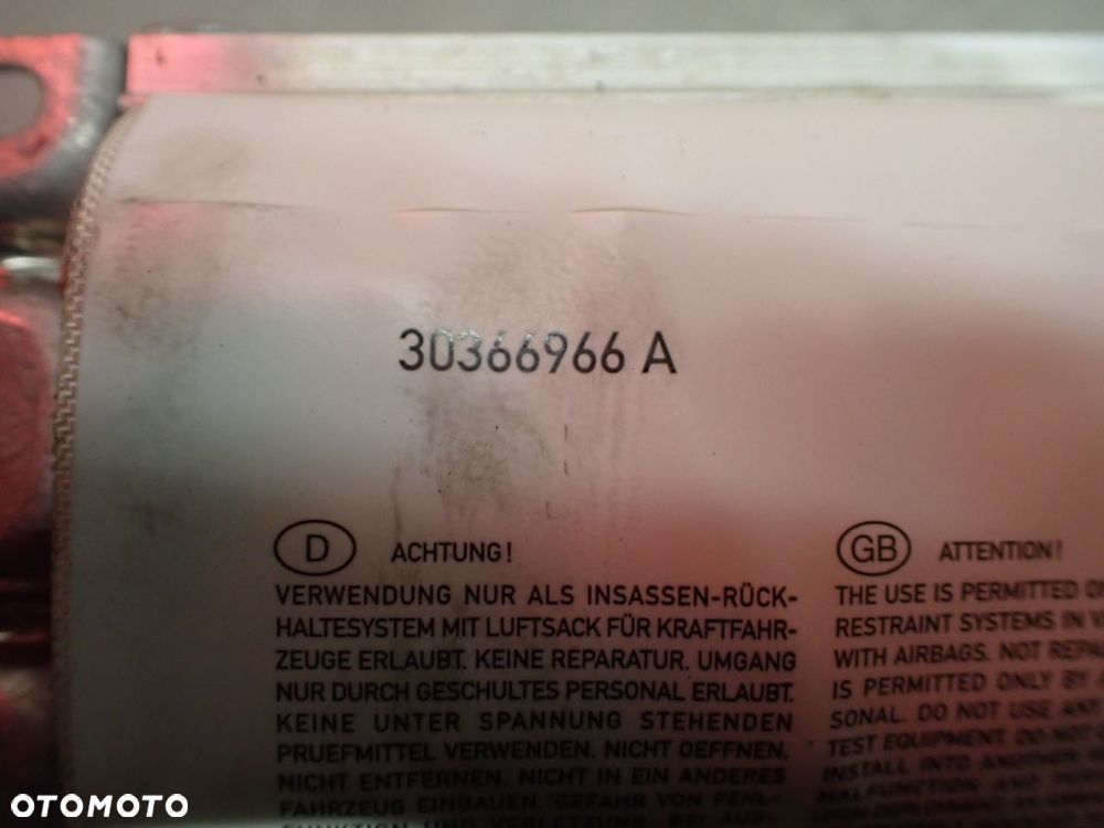 PODUSZKA PASAŻERA BMW E90 325I 2.5 - 7