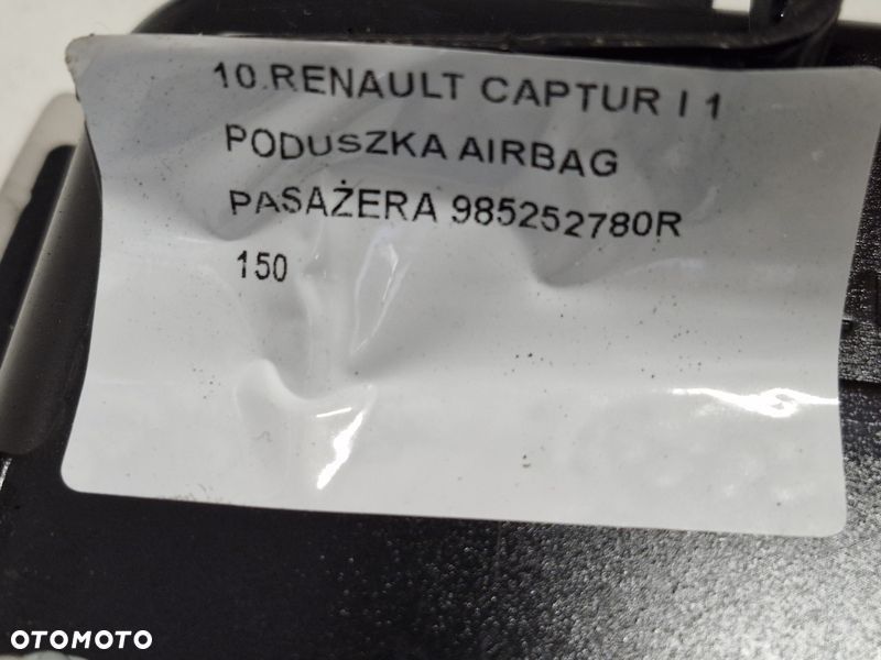 renault captur 1 i poduszka powietrzna airbag pasażera 985252780r - 6