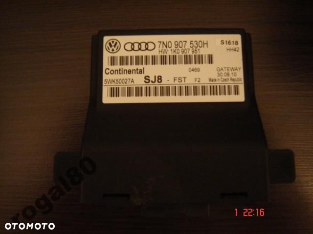 VW,AUDI STEROWNIK MODUL GATEWAY 7N0907530 1K0 - 1