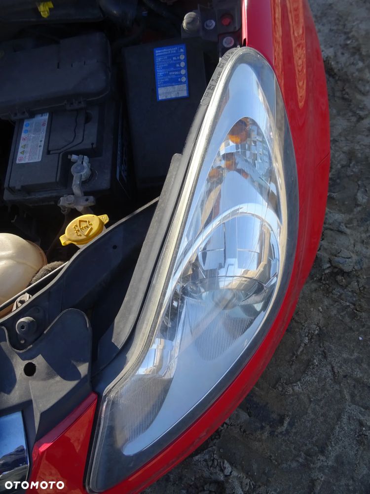 Opel Corsa D lampa reflektor lewy przód soczewka skrętna - 2