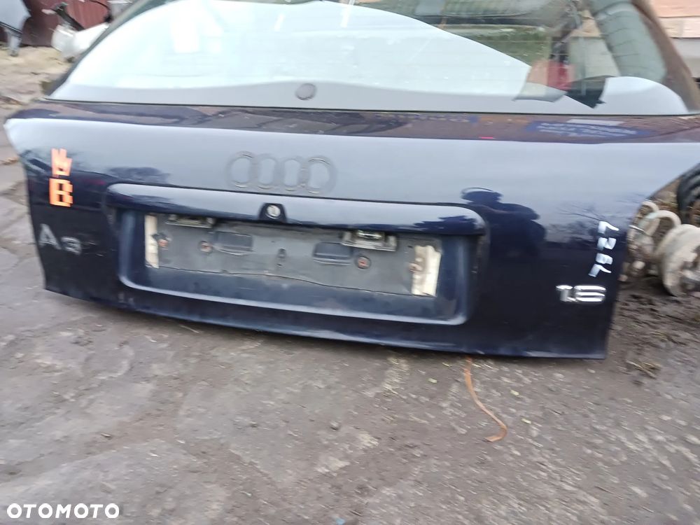 Klapa tył audi A3 8L LZ5L szyba blenda klamka zamek kompletna - 2
