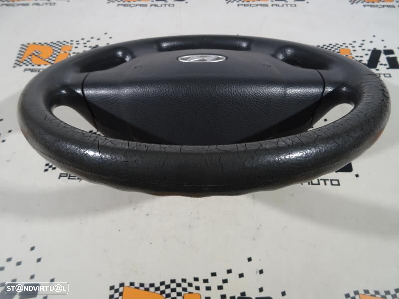 Volante Hyundai Santa Fé Ii (Cm)  Volante Hyundai Santa Fe Com Airbag - 7