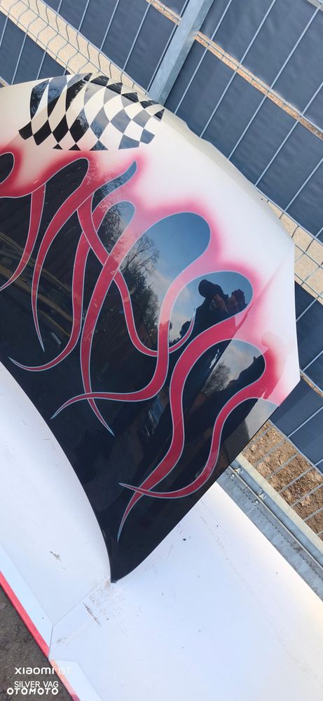 Maska przednia kompletna VW AEROGRAF GOLF V części 5 Pokrywa silnika TUNING LA9X LA9Z GTI LA7W - 3