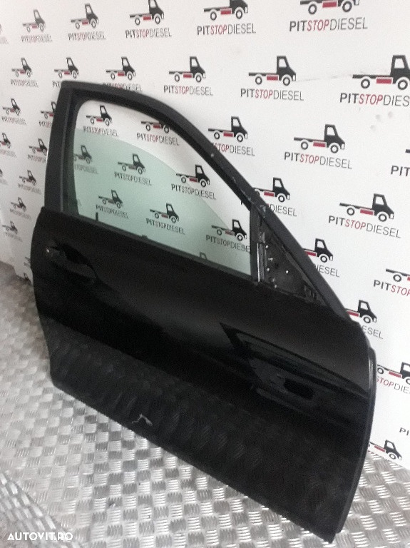 Usa dreapta fata Mercedes C class W204 2007 2008 2009 2010 2011 2012 2013 2014 2015 neagra fara bandou cromat - 5