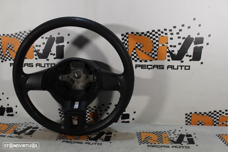 Volante Volkswagen Golf Vi (5K1)  Volante Vw Golf / Caddy Em Borracha - 1