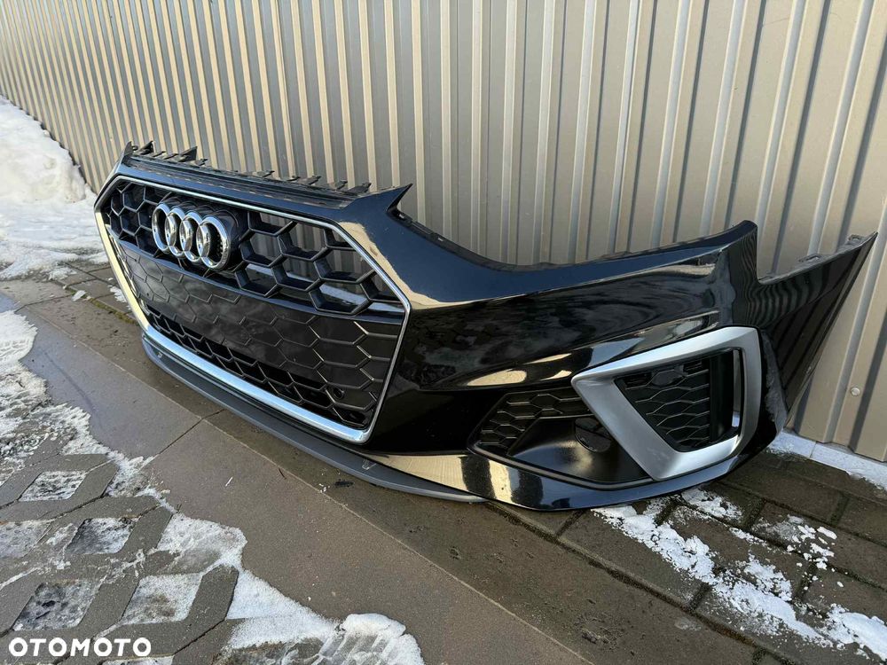 Audi A4 B9 FL Lift S-Line Zderzak Przód Przedni Kompletny 4xPDC LY9B 20-24r - 9