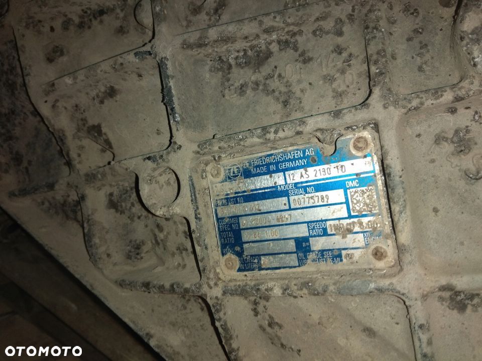 Skrzynia biegów MAN 12AS2130TO - 4