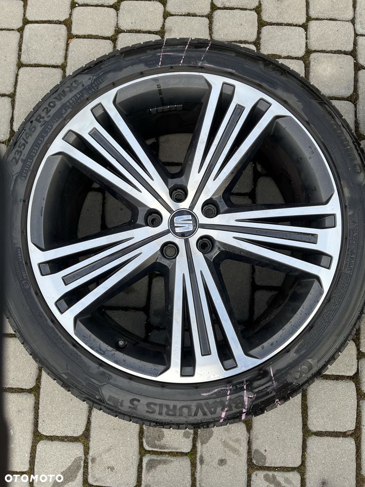 Alufelgi 5x112 20 cali Seat Tarraco Vw Tiguan opony lato 235/45/20 - 3