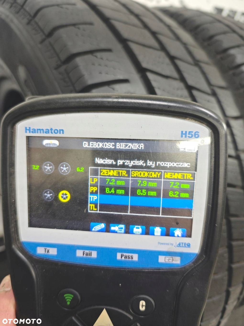 215/65r16C goodyear 2017r opony całoroczne 7mm 51319 - 7