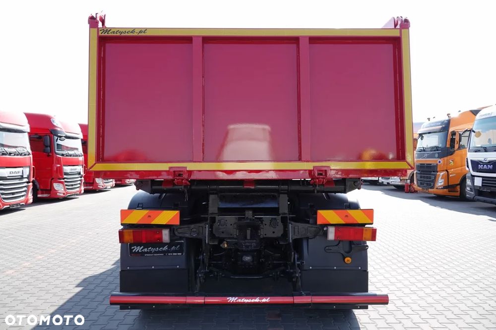 MAN TGA 33.390 / 6X4 / WYWROTKA 2 STRONNA / HYDROBURTA / MANUAL / SPROWADZONY - 16