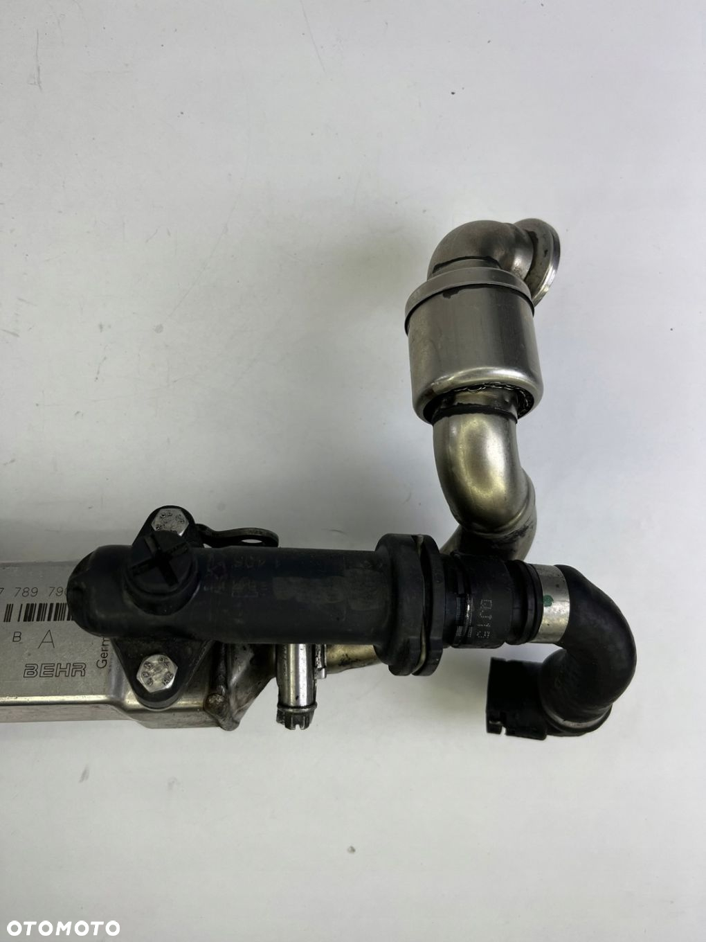 BMW E46 E60 E65 3.0D M57N CHŁODNICZKA SPALIN EGR RURA TERMOSTAT 7789790 ORG - 2