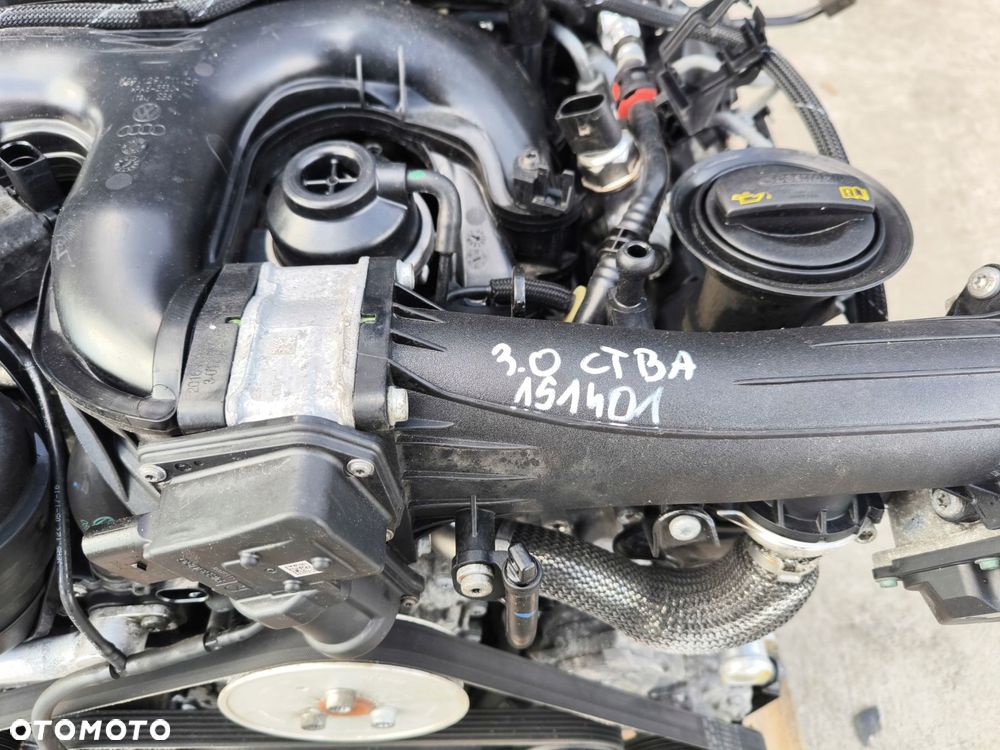 SILNIK KOMPLETNY AUDI A4 A5 Q5 A8 PORSCHE 3.0 TDI CTB CTBA ORYGINAŁ ! - 16