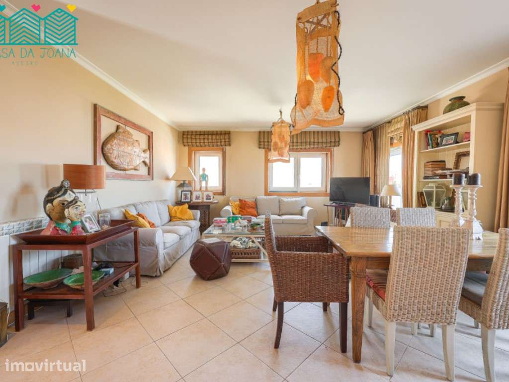 Apartamento T3 Duplex com vista ria e vista mar na Praia da Barra - Grande imagem: 3/24