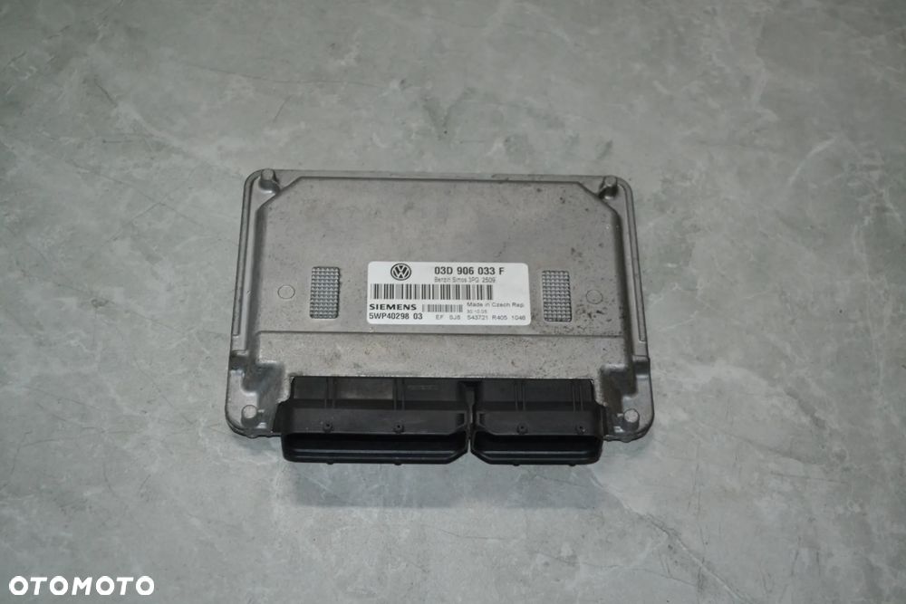 VW POLO 9N STEROWNIK SILNIKA 1,2 B 03D906033F 5WP4029803 - 3
