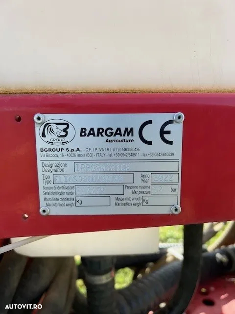 Alta MASINA DE ERBICIDAT BARGAM ELIOS 3200/24 - 14