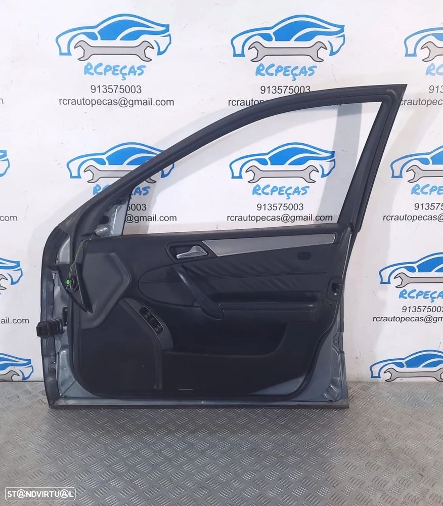 PORTA FRENTE FRONTAL DIREITA MERCEDES-BENZ C-CLASS W203 C 320 18 218CV A785214 FECHO ELEVADOR MOTOR PUXADOR VIDRO RETROVISOR RETROVISORES - 4
