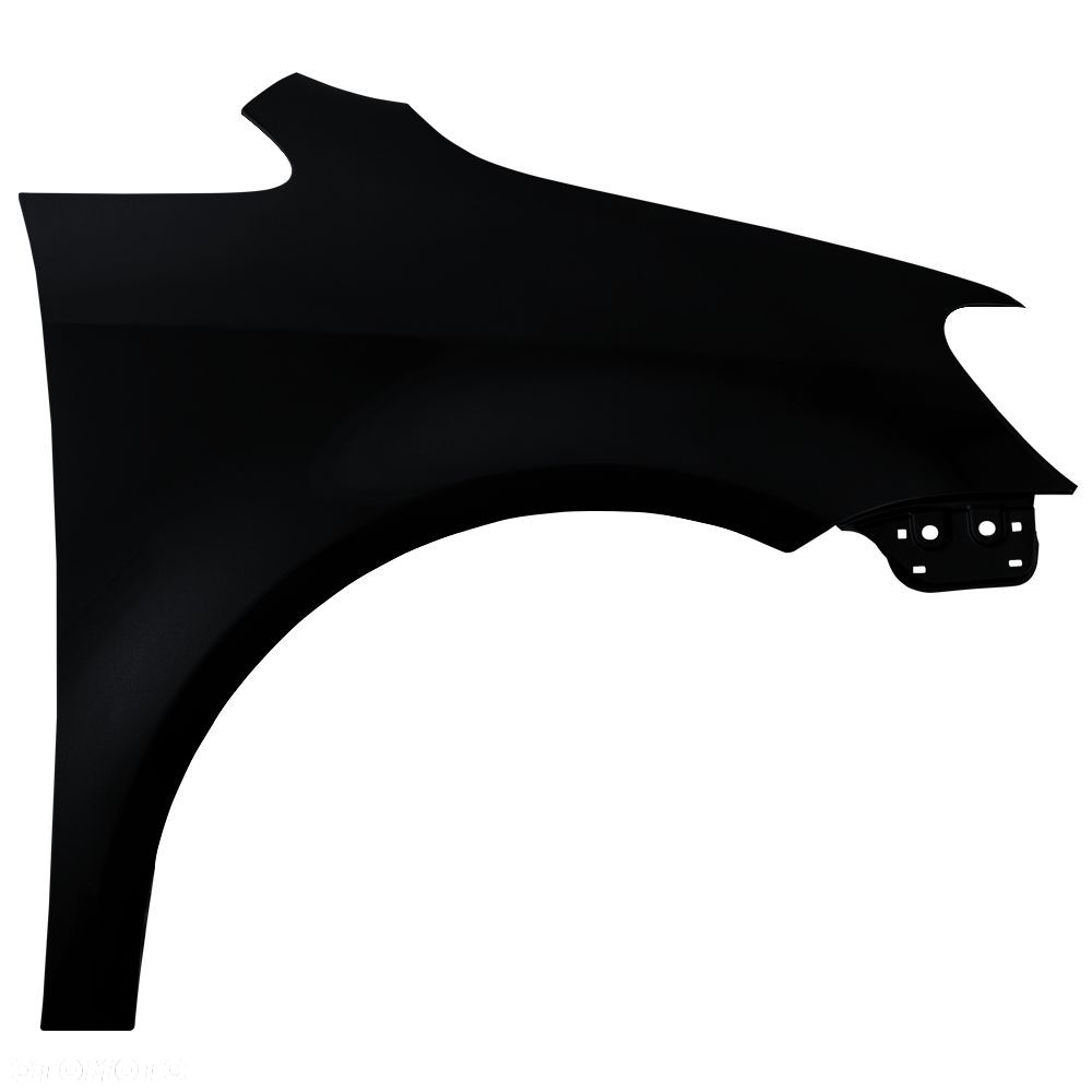 BLU Błotnik VW TOURAN 1T3 LC9X prawy czarny 10-15 przód TiefSchwarz - 2