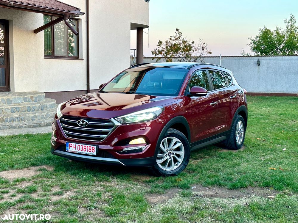 Hyundai Tucson blue 1.7 CRDi 2WD Style