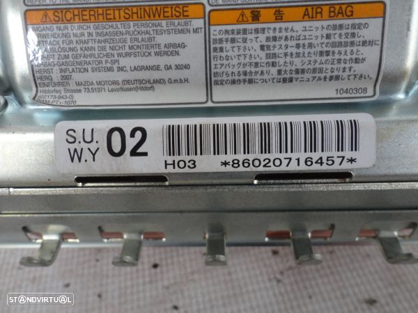 Airbag Passageiro Mazda 6 Hatchback (Gg) - 3