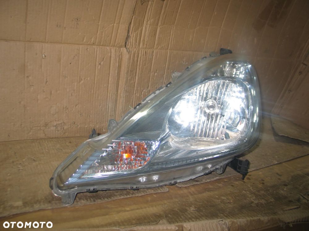 Lampa przod honda jazz 3 III lift 11-15r.  oryginal europa - 5