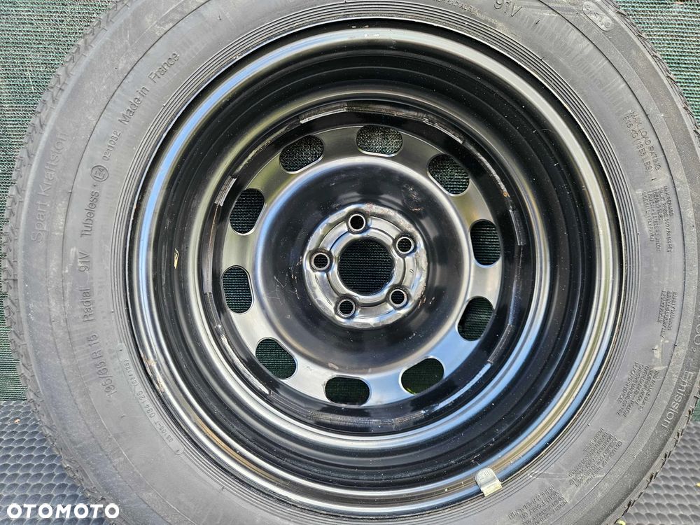 Kolo Felga 1J0601027Q Blaszak Zapasowe Zapasowka R15 5x100 6J ET38 195/65 VW Golf IV 4 Audi Skoda Seat - 26