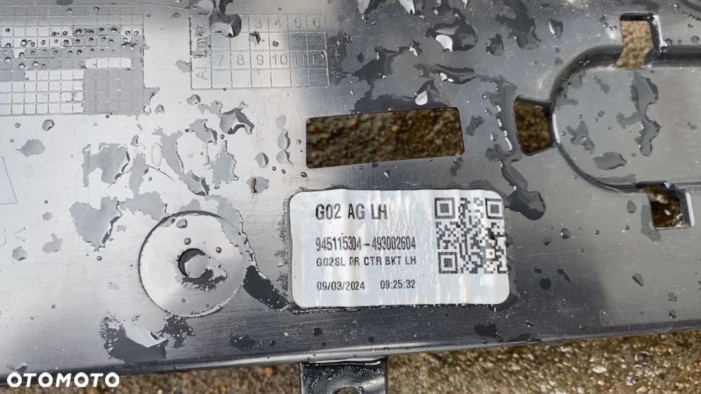 BMW X4 G02 MOCOWANIE UCHWYT ŚLIZG ZDERZAKA TYLNY LEWY 9451153 STAN JAK NA ZDJĘCIACH - 5