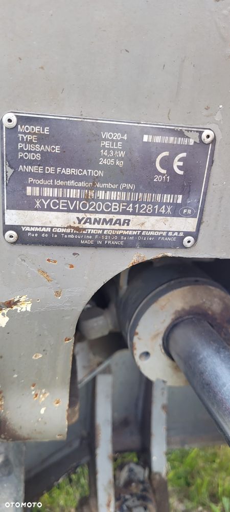 Yanmar VIO20-4 - 6