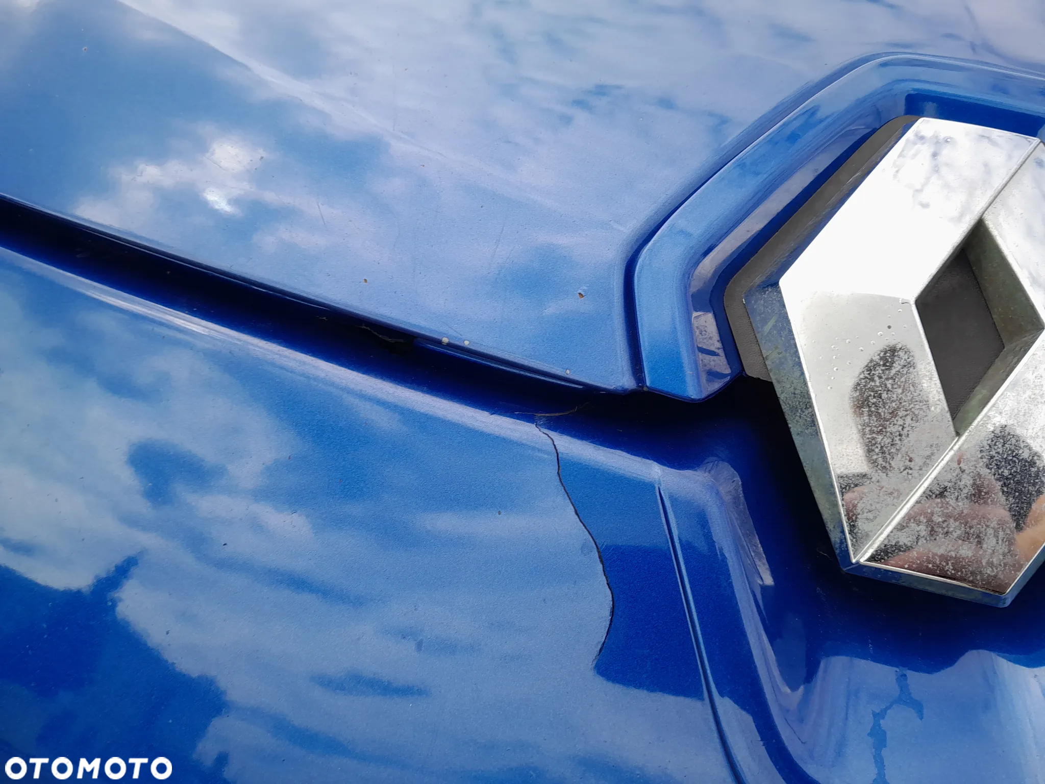 RENAULT MEANE III ZDERZAK PRZEDNI PRZÓD KOLOR: SAN913 - 13