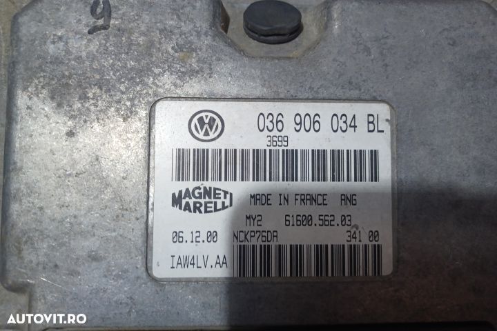 Calculator motor ECU 036906034BL - 1.4 036906034BL - 1.4 Skoda Fabia - 3