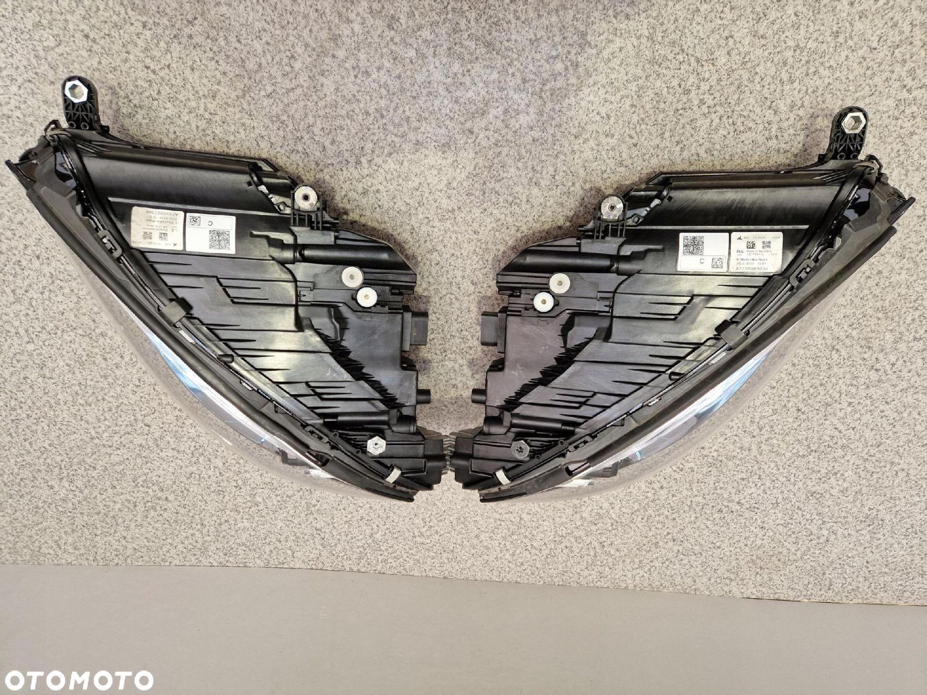 MERCEDES S KLASA W223 LAMPY PRZEDNIE LEWA PRAWA MULTIBEAM LED - 4