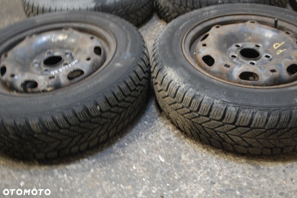 KOŁA FELGI STALOWE + OPONY 165/70R14 ZIMOWE 2016R. KBA43736  ET35 5J VW POLO IV SEAT IBIZA III SKODA AUDI - 8