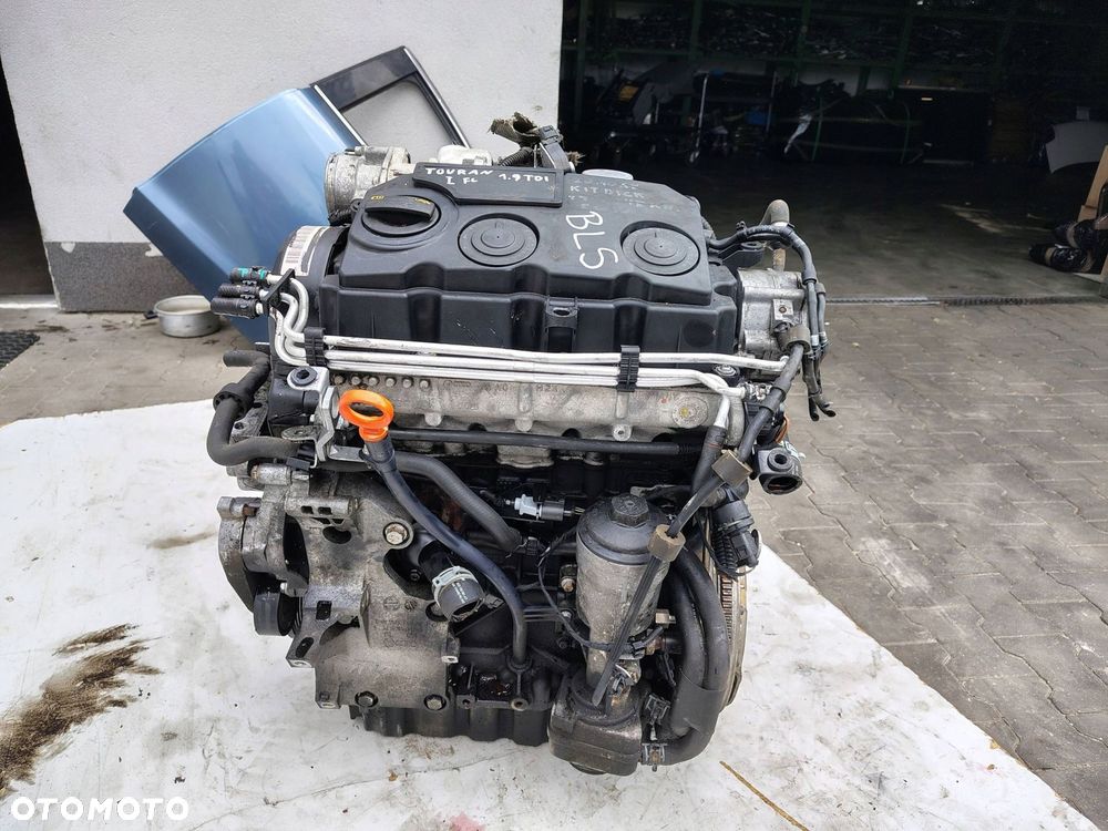 SILNIK KOMPLETNY BLS VOLKSWAGEN TOURAN 1 I 1.9 TDI 107 TYŚ KM - 12
