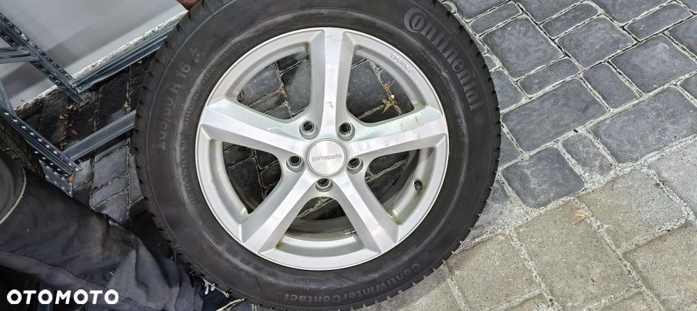 Komplet Kół Zimowych VW Sharan Touran Continental 205/60 R16 - 1