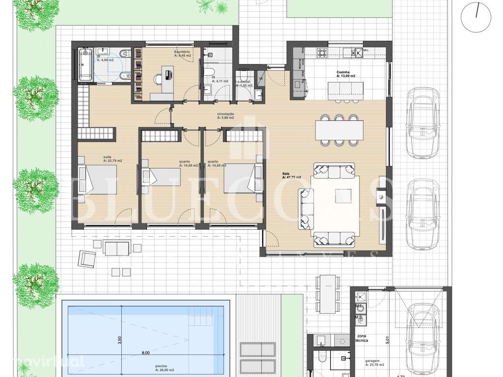 Ampla Moradia V4 Térrea - Ideal para Viver em Tranquilidade - Grande imagem: 4/10