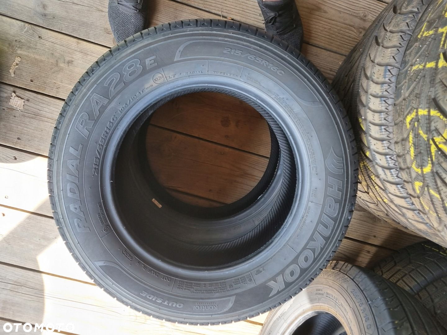 OPONY Hankook Radial RA28E 215/65 R16C 106/104T 2024r.7.5mm jak nowe - 10