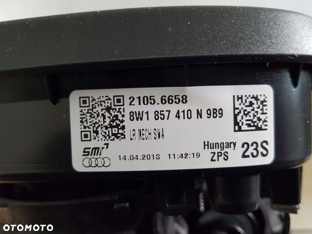 audi a4 b9 lusterko prawe 8 pin 8w1857410n - 4