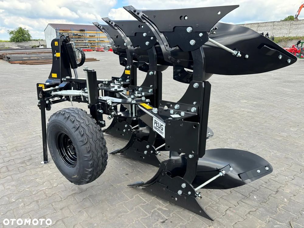 PŁUG OBROTOWY jednobelkowy ZABEZPIECZENIE ZRYWALNE/ kołkowe/ śrubowe odkładnice Kvernelanda 18" siłownik liniowania/kostka pamięci / krój - 3