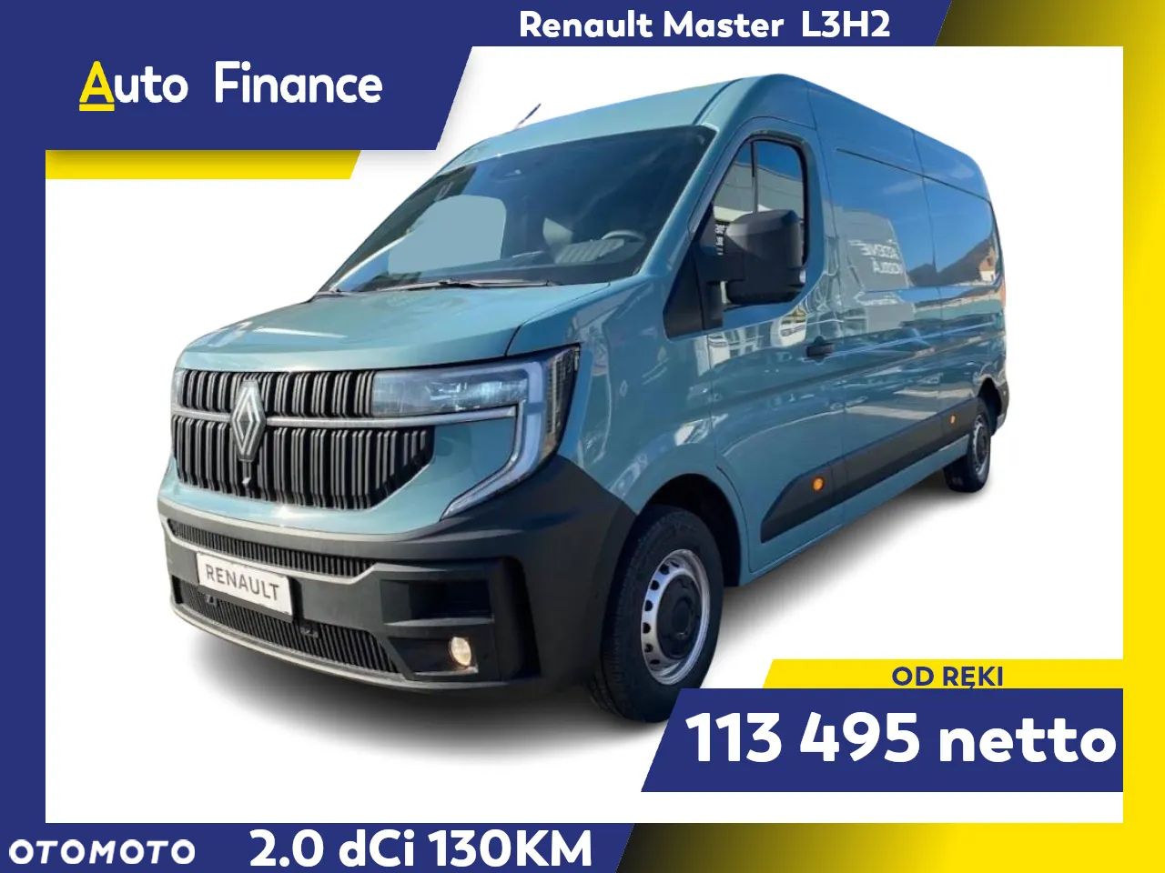 Renault Master Furgon L3H2 130KM M6 - 1
