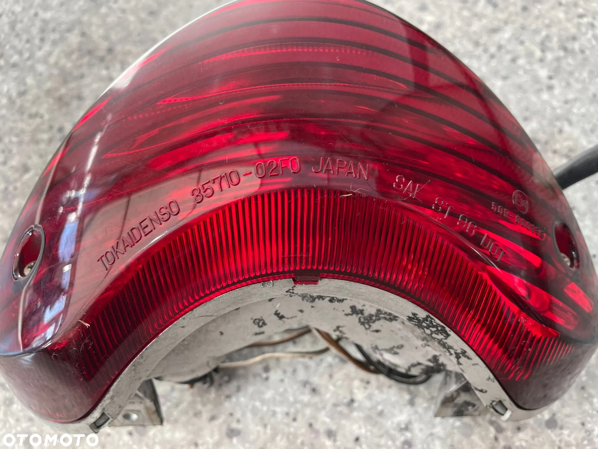 lampa reflektor tył Suzuki SV 650 (nr1205) - 7
