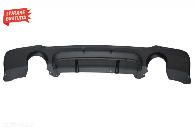 Difuzor Bara Spate Cu Evacuare Dubla cu Prelungiri Bara Fata BMW E92 3 Series (200- livrare gratuita - 5