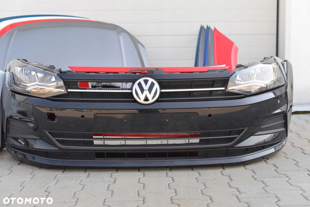 MASKA ZDERZAK BŁOTNIK LAMPA H7 XENON LED PAS BELKA VW POLO 2G 2017-2023 - 7