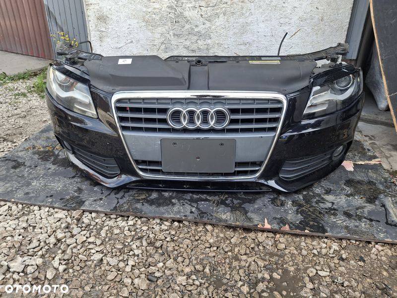 AUDI A4 B8 PRZEDLIFT PAS PRZÓD PRZEDNI LAMPY ZDERZAK CHŁODNICE KOMPLET - 1