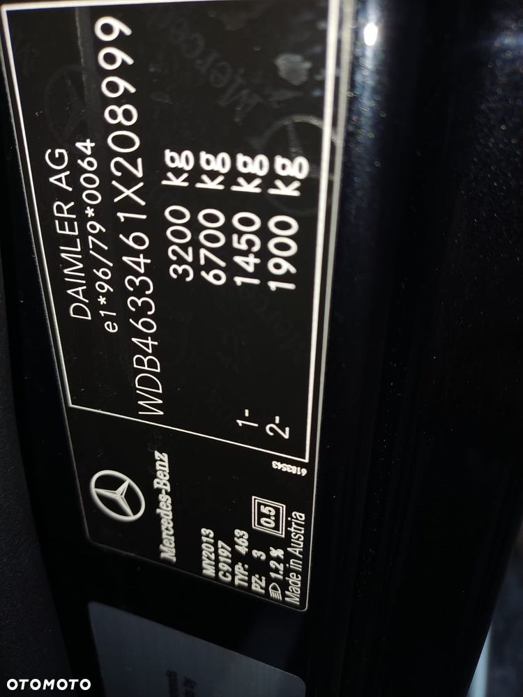 Mercedes-Benz Klasa G 350 CDI - 19