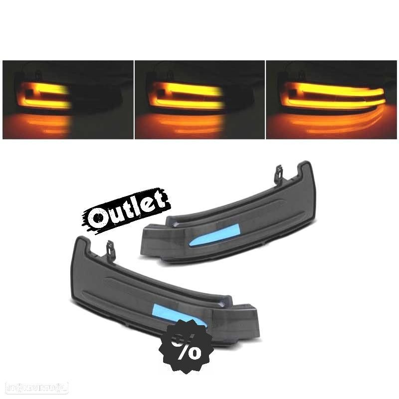 R010832C1 PISCAS LATERAIS DINÂMICOS LED MERCEDES W204 W212 W176 W221 W166 X204 - 1